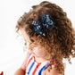 2PK TULLE BABY FAB CLIPS: navy foil star  *MAY '24*