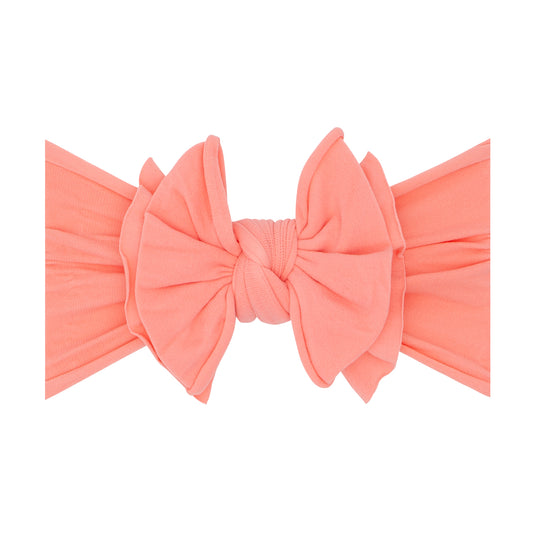 FAB-BOW-LOUS® HEADBAND: coral APRIL '25
