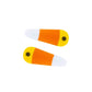 2PK ALMOND CLIPS: candy corn