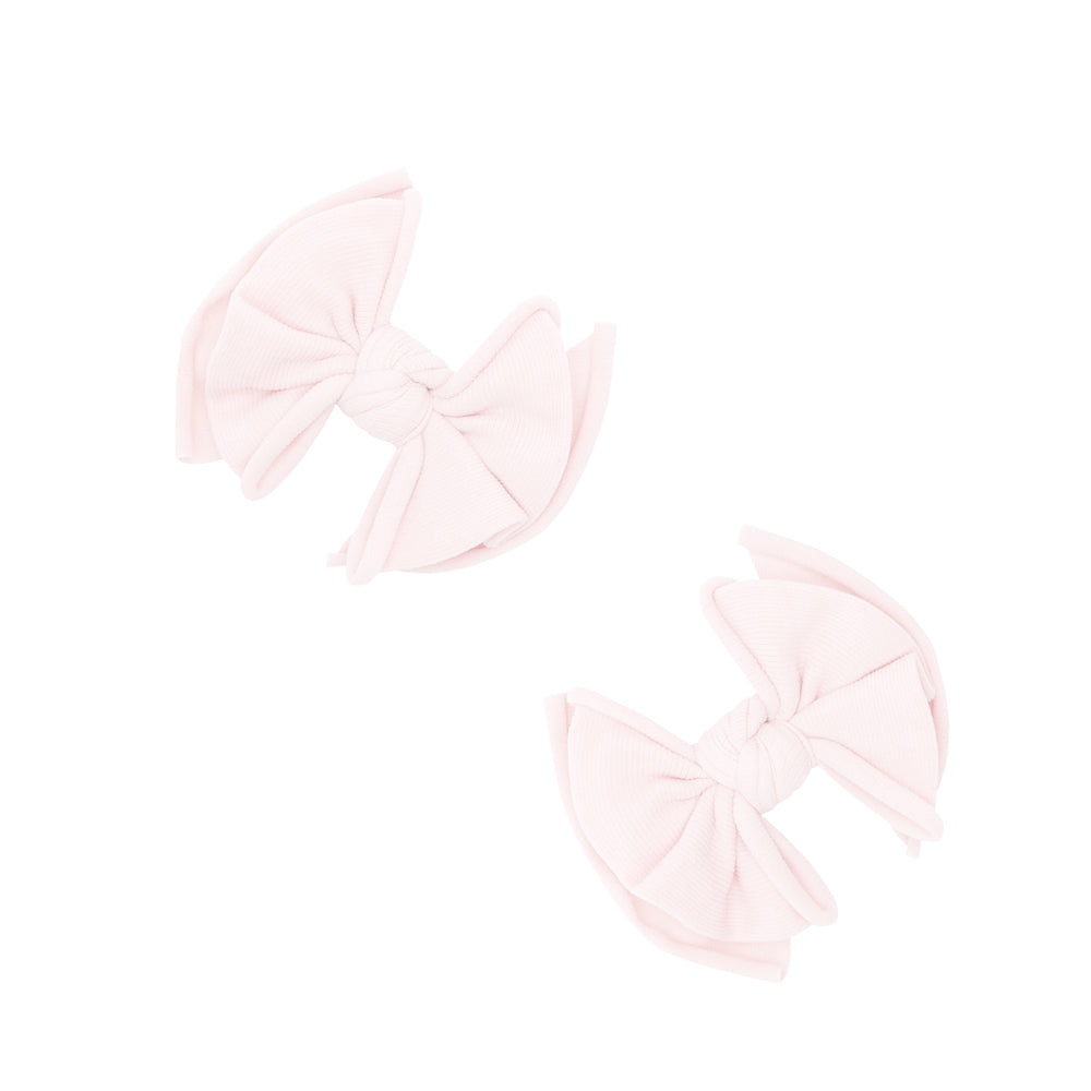 2PK BABY FAB CLIPS: ballet pink *APRIL '23*