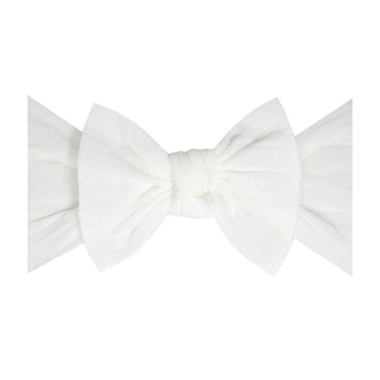 KNOT HEADBAND: white